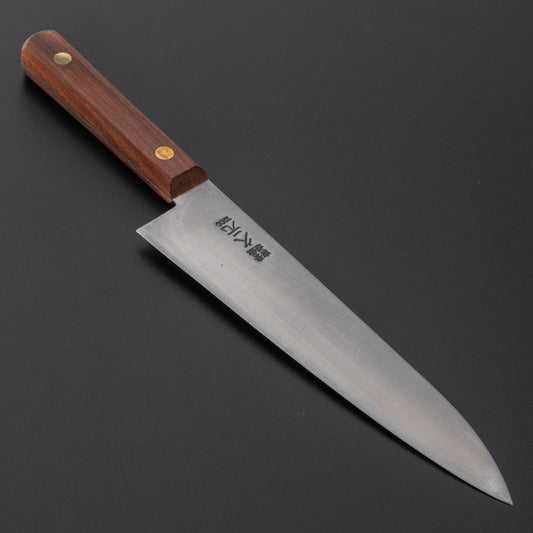 Morihei Hisamoto Vintage SK Gyuto 180mm Rosewood Handle (No Bolster) - HITOHIRA