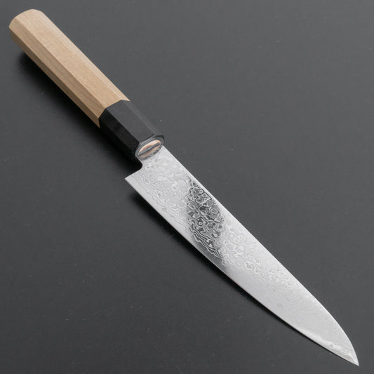 Hitohira HG Damascus Petty 150mm Ho Wood Handle - HITOHIRA