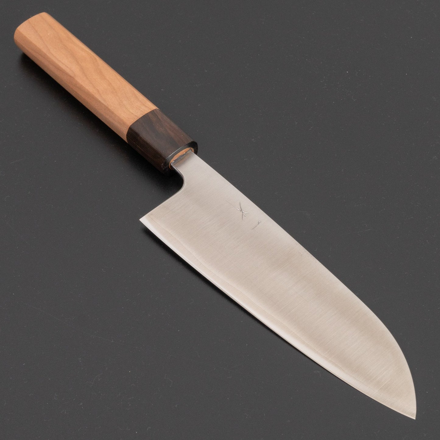 Hitohira Futana S3 Migaki Santoku 165mm Cherry Wood Handle | HITOHIRA