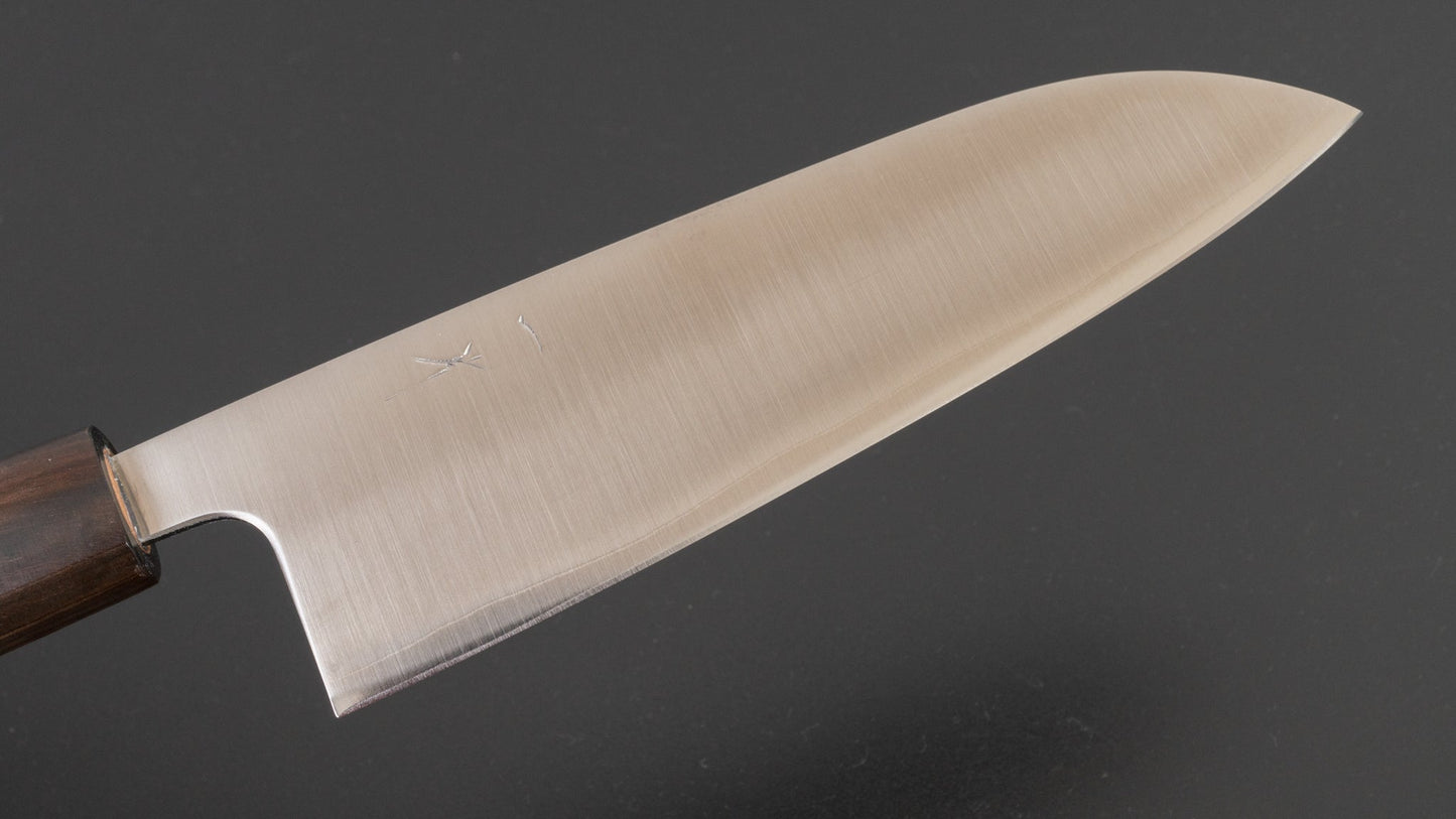 Hitohira Futana S3 Migaki Santoku 165mm Cherry Wood Handle | HITOHIRA