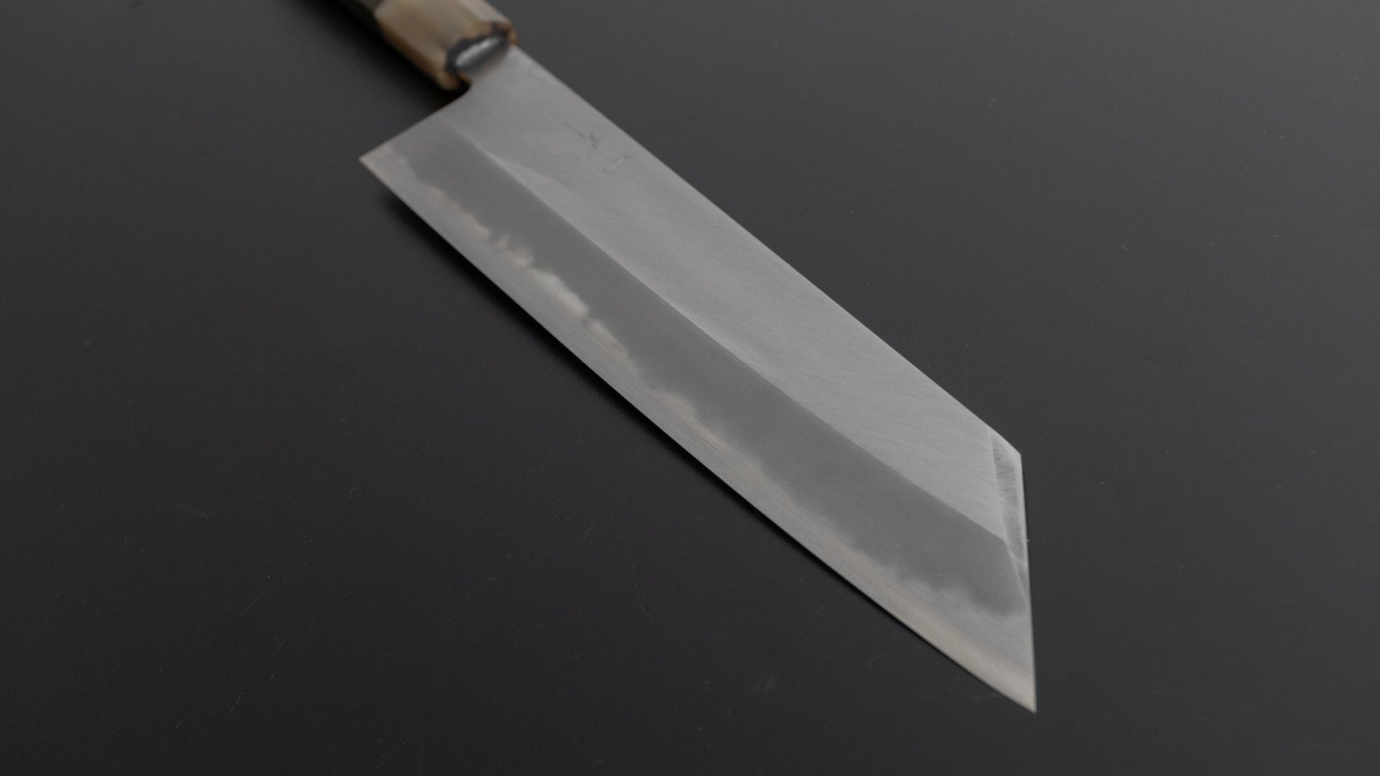 Hitohira Tanaka Kyuzo Blue #1 Migaki Kiritsuke Gyuto 240mm Taihei Ebony Handle (Extra Height) - HITOHIRA