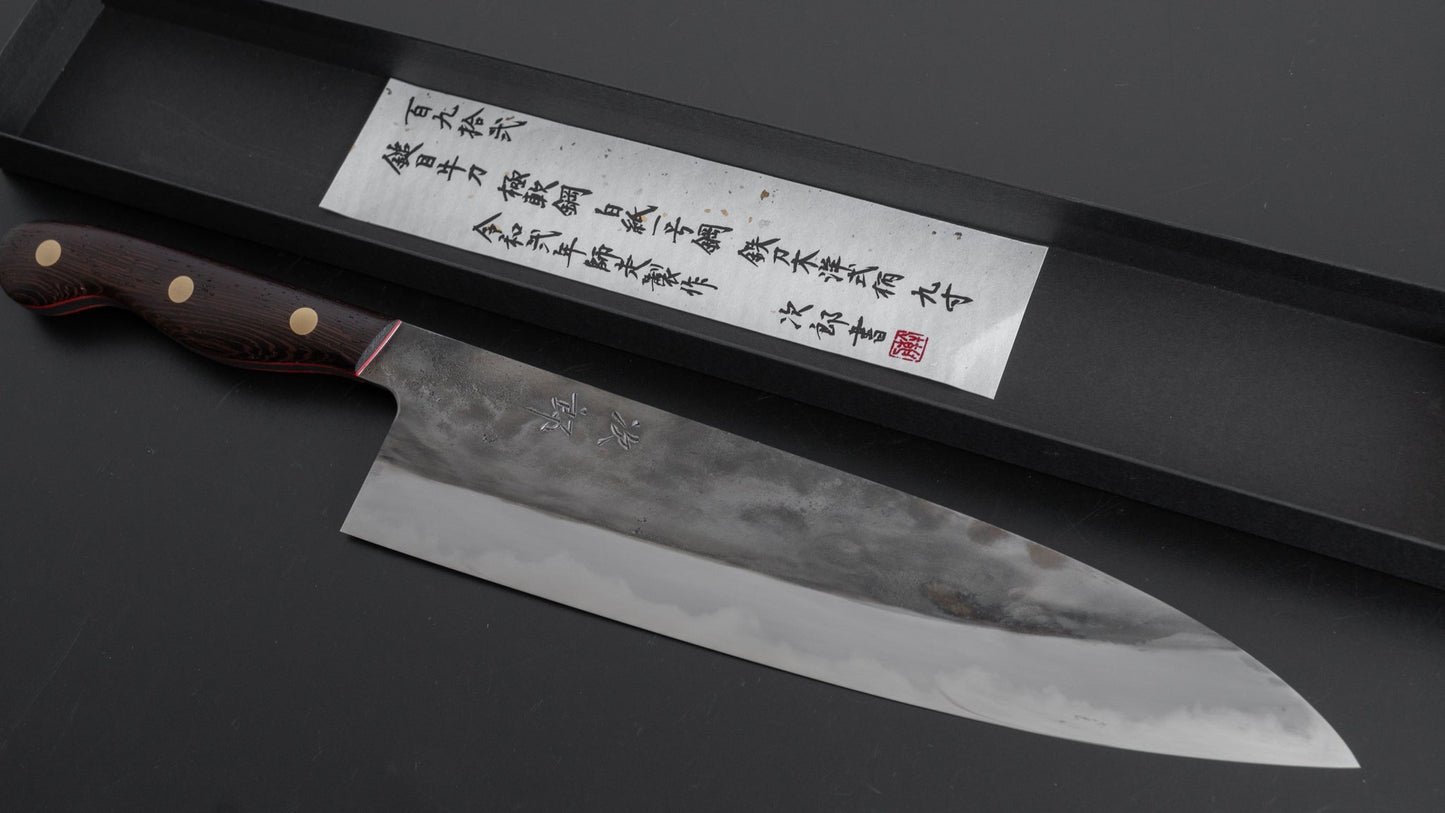 Jiro Tsuchime Yo Gyuto 270mm Tagayasan Handle (#192) - HITOHIRA