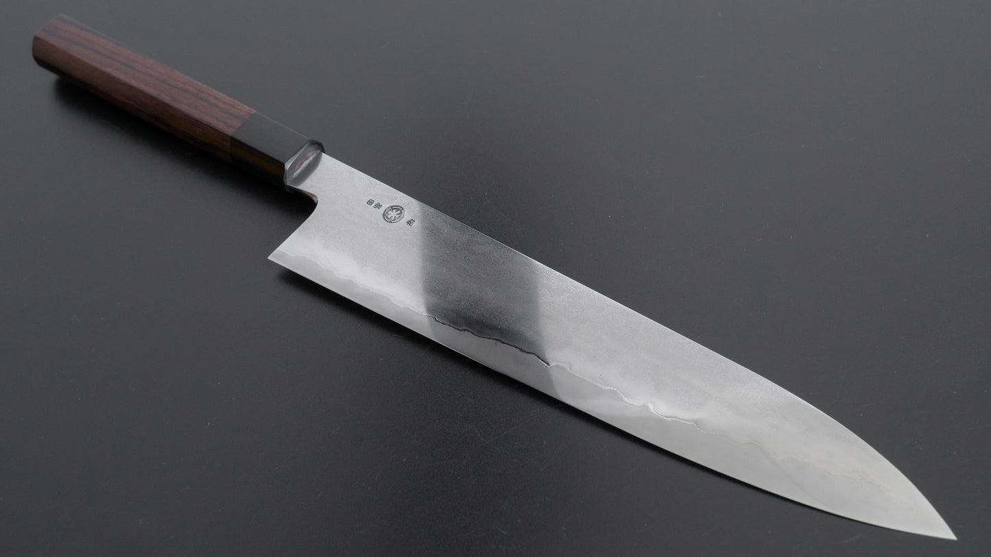 Takada no Hamono Silver #3 Suiboku Gyuto 270mm Rosewood Handle - HITOHIRA