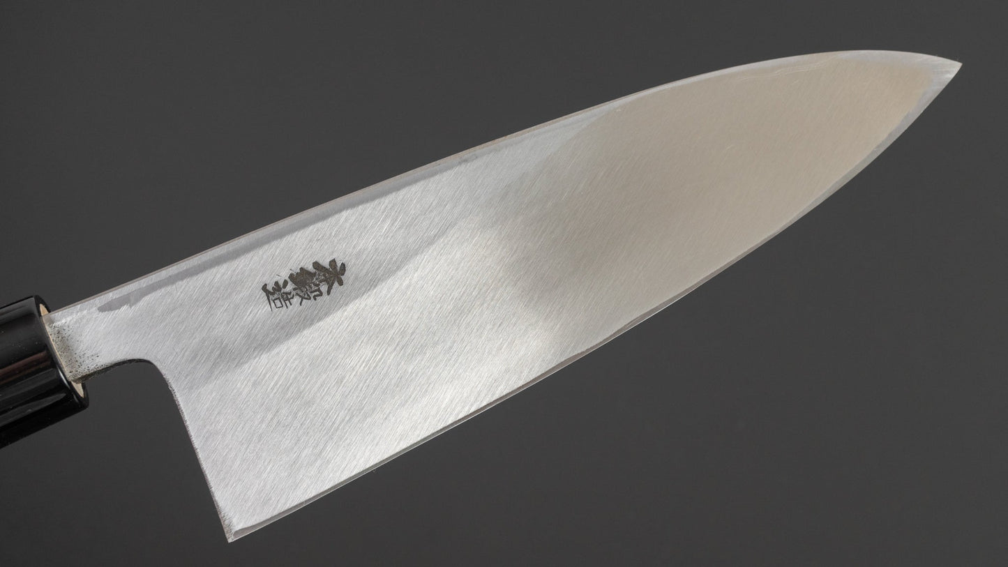 Morihei Yoshitomo Left-Handed Deba 165mm Poplar Handle | HITOHIRA