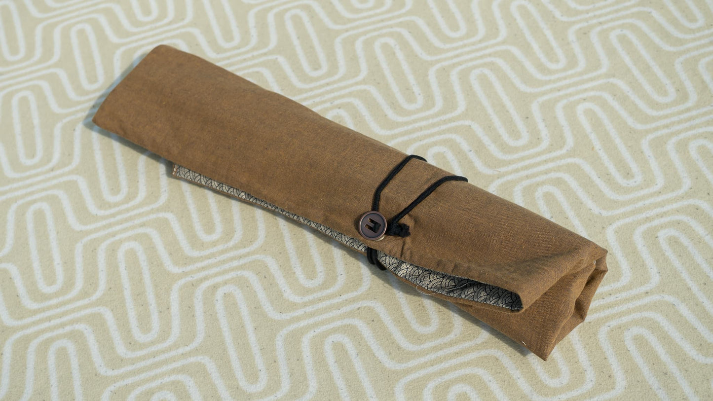 Hitohira Wagara Knife Roll Small (4 Pocket) - HITOHIRA