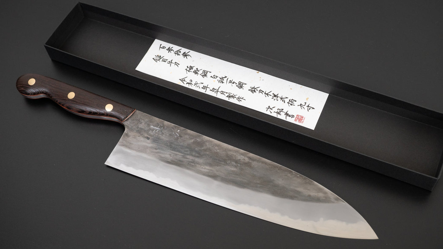 Jiro Tsuchime Yo Gyuto 270mm Tagayasan Handle (#133) | HITOHIRA