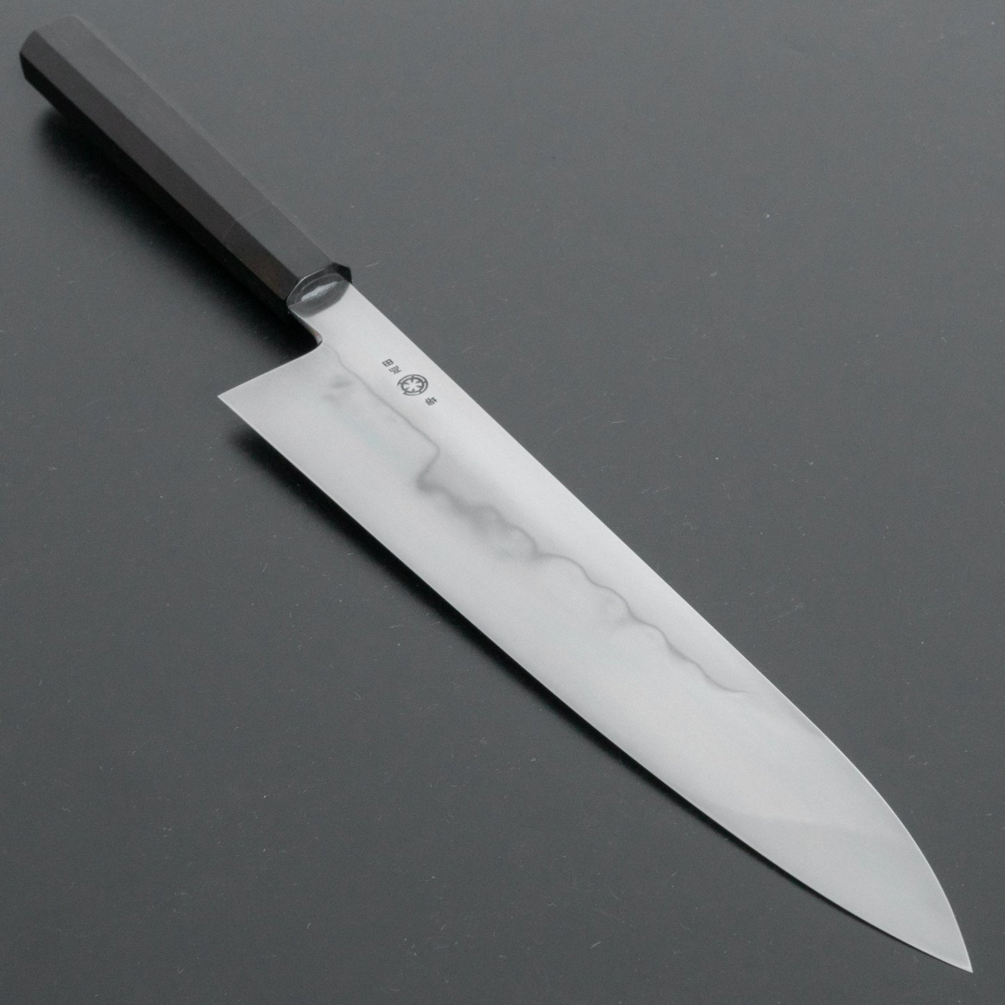 Takada no Hamono Mizu Honyaki White #2 Gyuto 270mm Ebony Handle - HITOHIRA