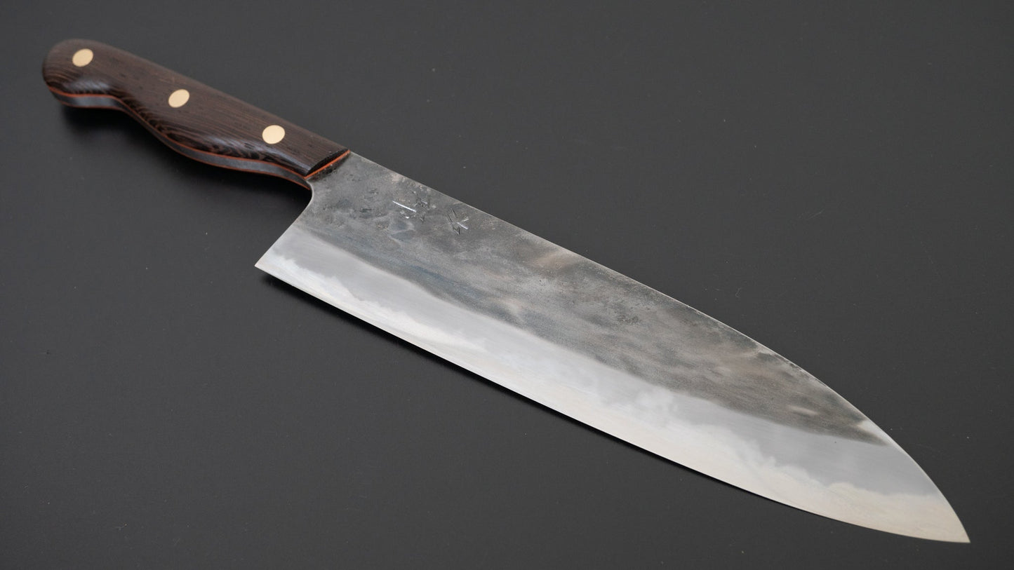 Jiro Tsuchime Yo Gyuto 240mm Tagayasan Handle (#136) | HITOHIRA