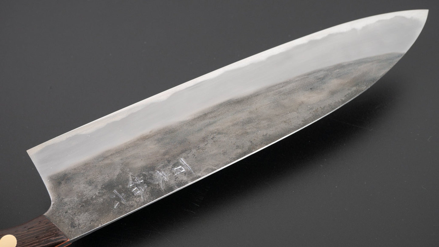 Jiro Tsuchime Yo Gyuto 240mm Tagayasan Handle (#136) | HITOHIRA