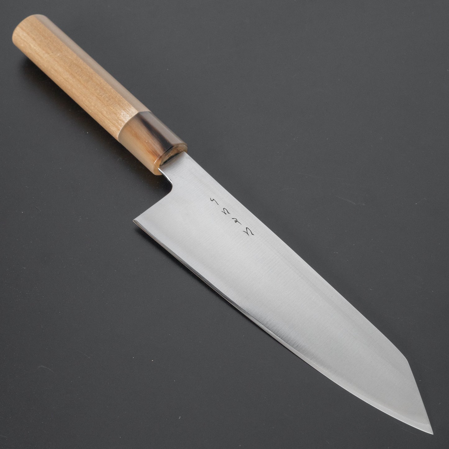 Hitohira KH Stainless Bunka 180mm Ho Wood Handle (D-Shape) - HITOHIRA