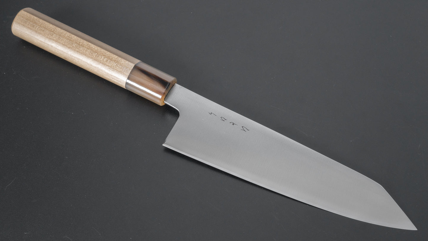 Hitohira KH Stainless Bunka 180mm Ho Wood Handle (D-Shape) - HITOHIRA