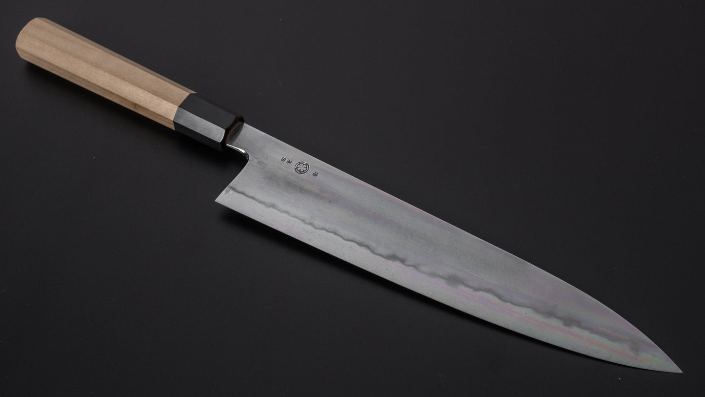 Takada no Hamono White #1 Suiboku Gyuto 270mm Ho Wood Handle - HITOHIRA