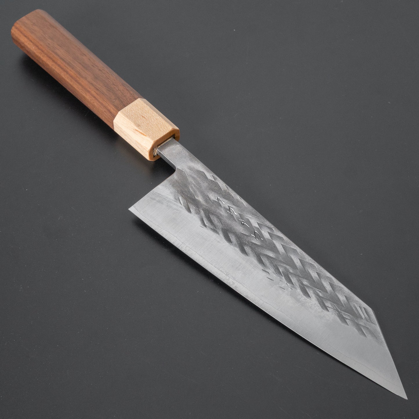 Hitohira TD SLD Tsuchime Bunka 170mm Walnut Handle - HITOHIRA