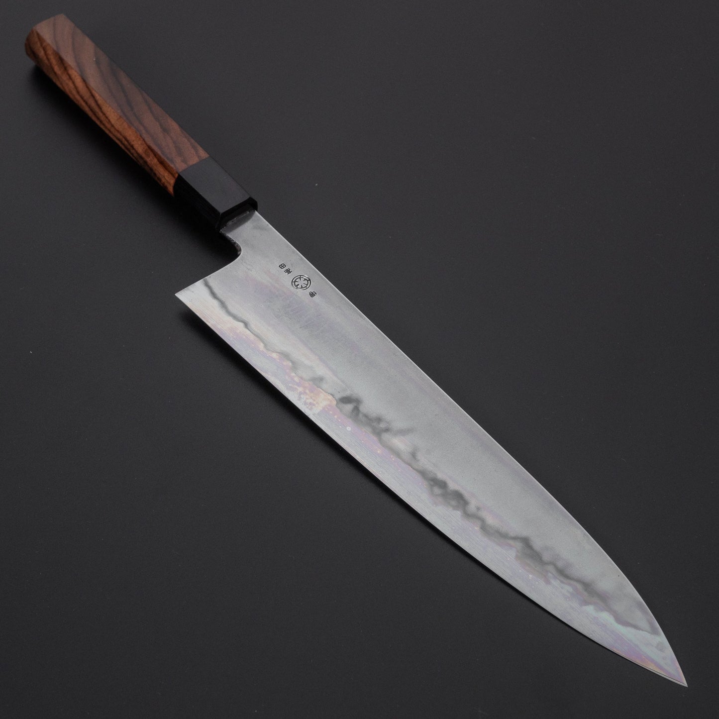 Takada no Hamono White #1 Suiboku Gyuto 270mm Rosewood Handle - HITOHIRA