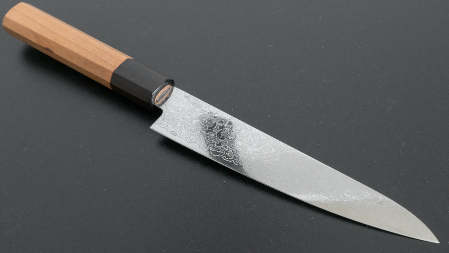 Hitohira HG Damascus Petty 150mm Cherry Wood Handle - HITOHIRA