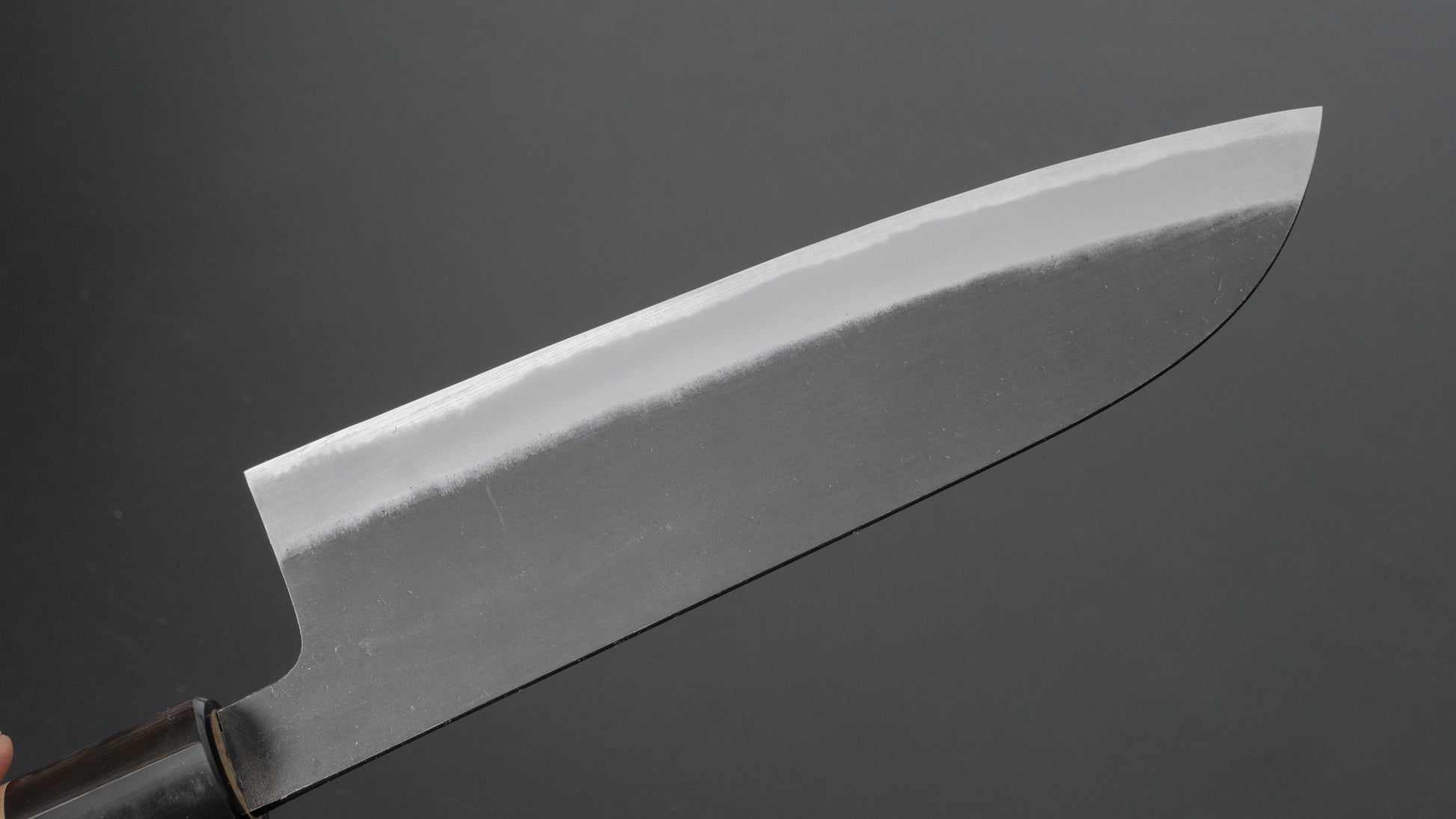 Hitohira Hinode Kurouchi White #2 Santoku 180mm Ho Wood Handle - HITOHIRA