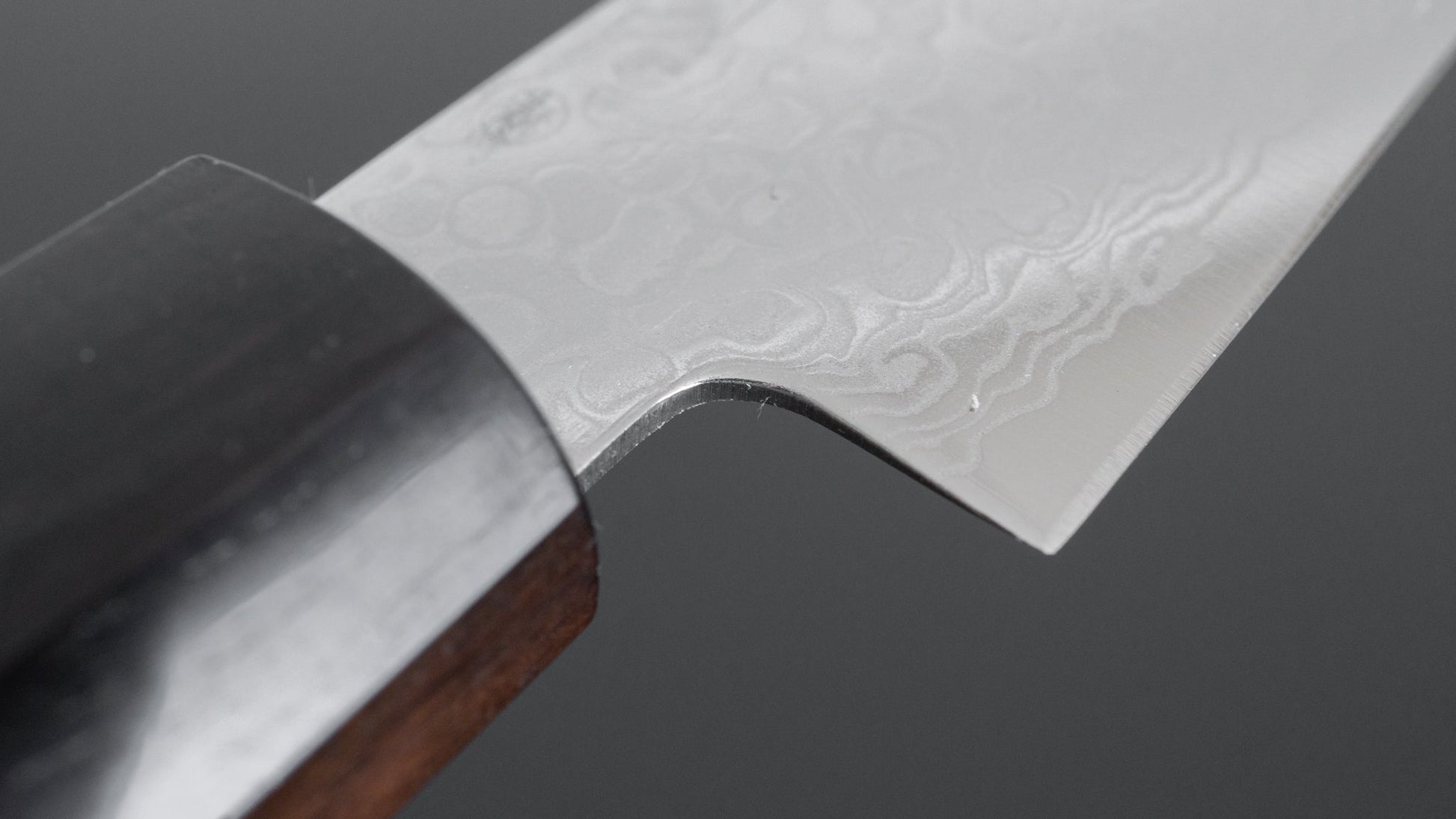 Hitohira HG Damascus Petty 150mm Cherry Wood Handle - HITOHIRA