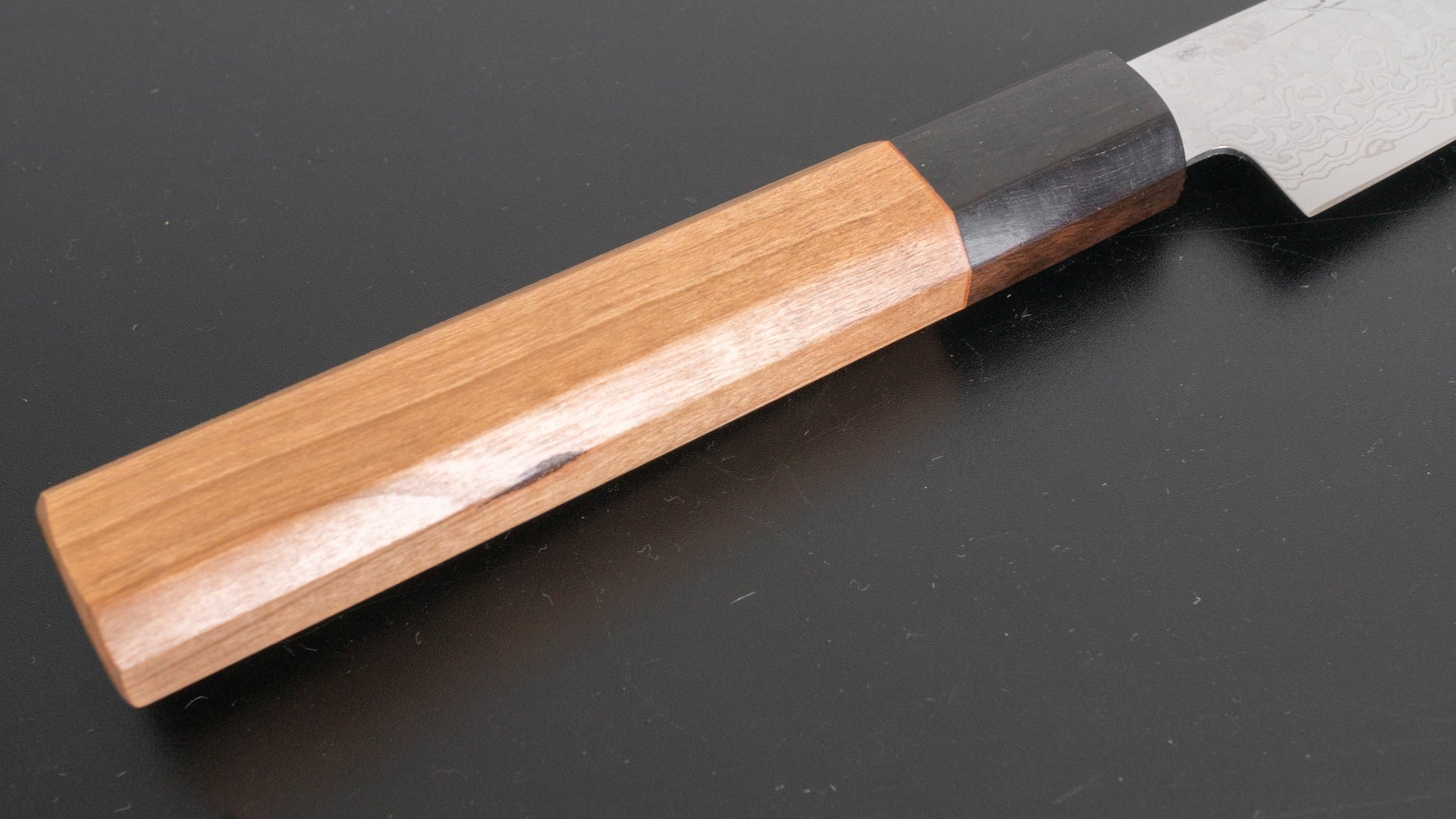 Hitohira Kikuchiyo Kambei Mizu Honyaki White #2 Gyuto 240mm Lacquered Handle (Limited/ Lacquered Saya) - HITOHIRA