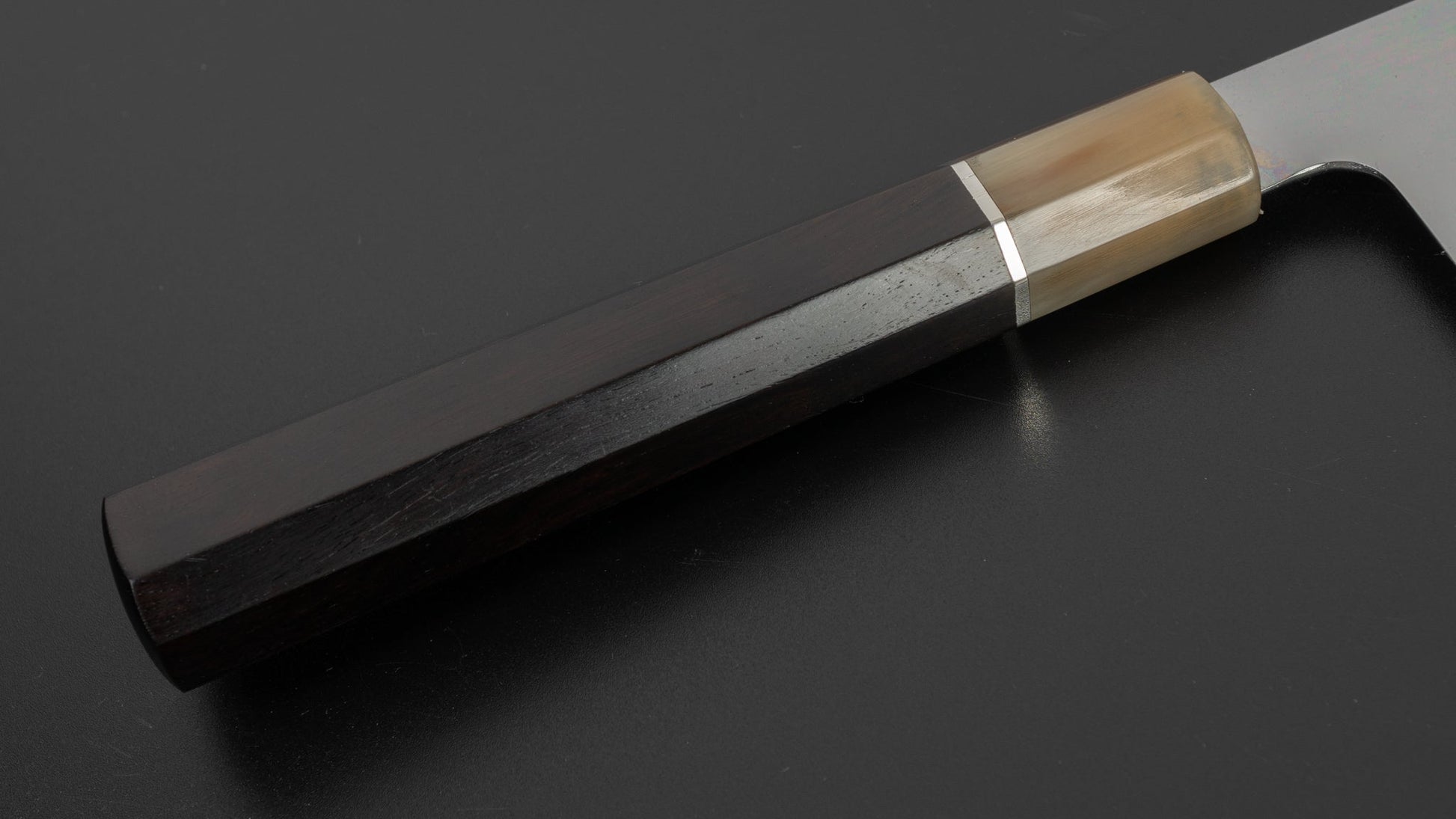 Hitohira White #2 Mirror Polished Gyuto 270mm Ebony Handle (Limited Edition/ Walnut Saya) | HITOHIRA