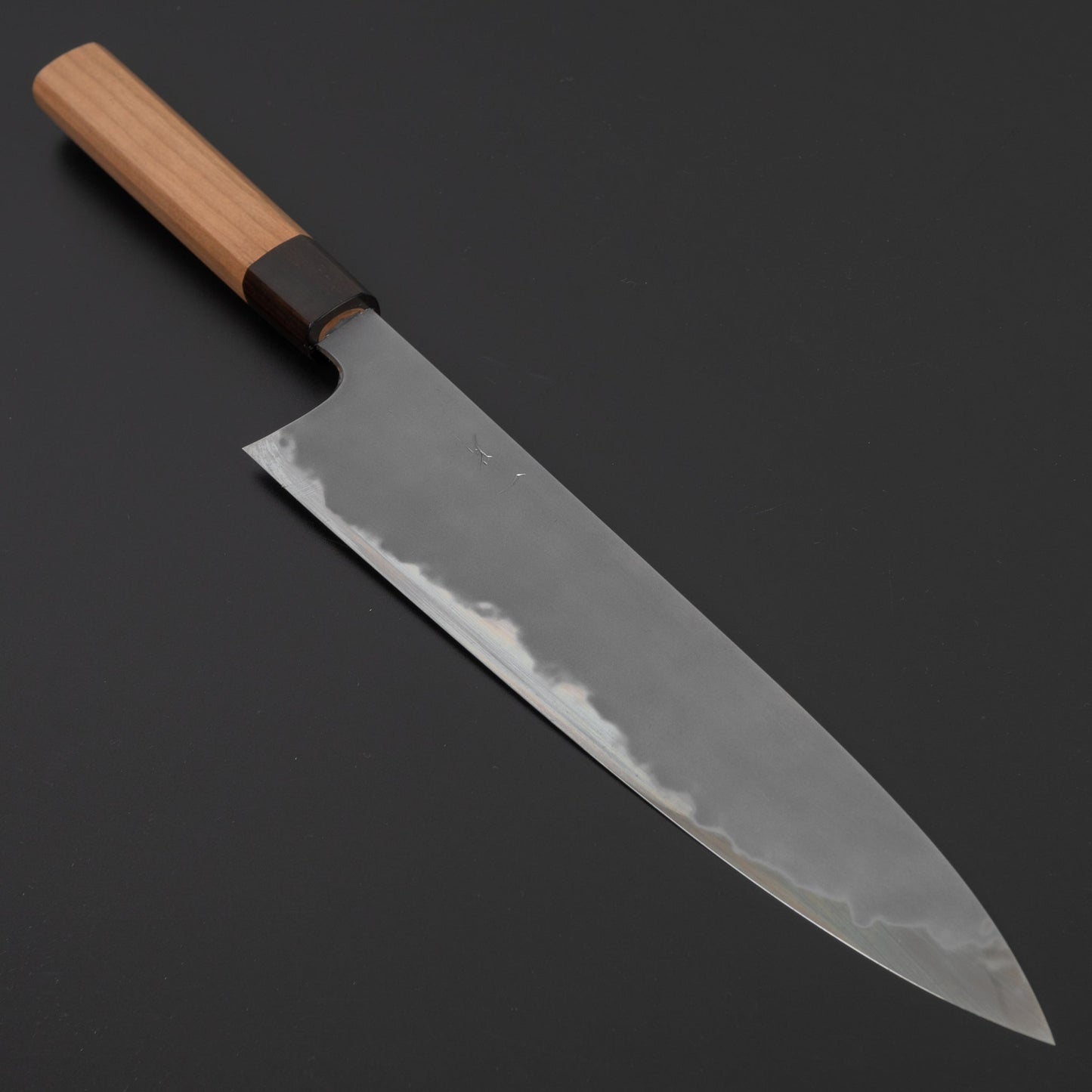 Hitohira Tanaka Yohei Blue #1 Kasumi Gyuto 270mm Cherry Wood Handle | HITOHIRA