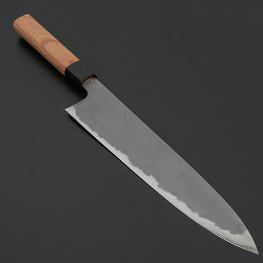 Hitohira Tanaka Yohei Blue #1 Kasumi Gyuto 270mm Cherry Wood Handle (Discounted) | HITOHIRA