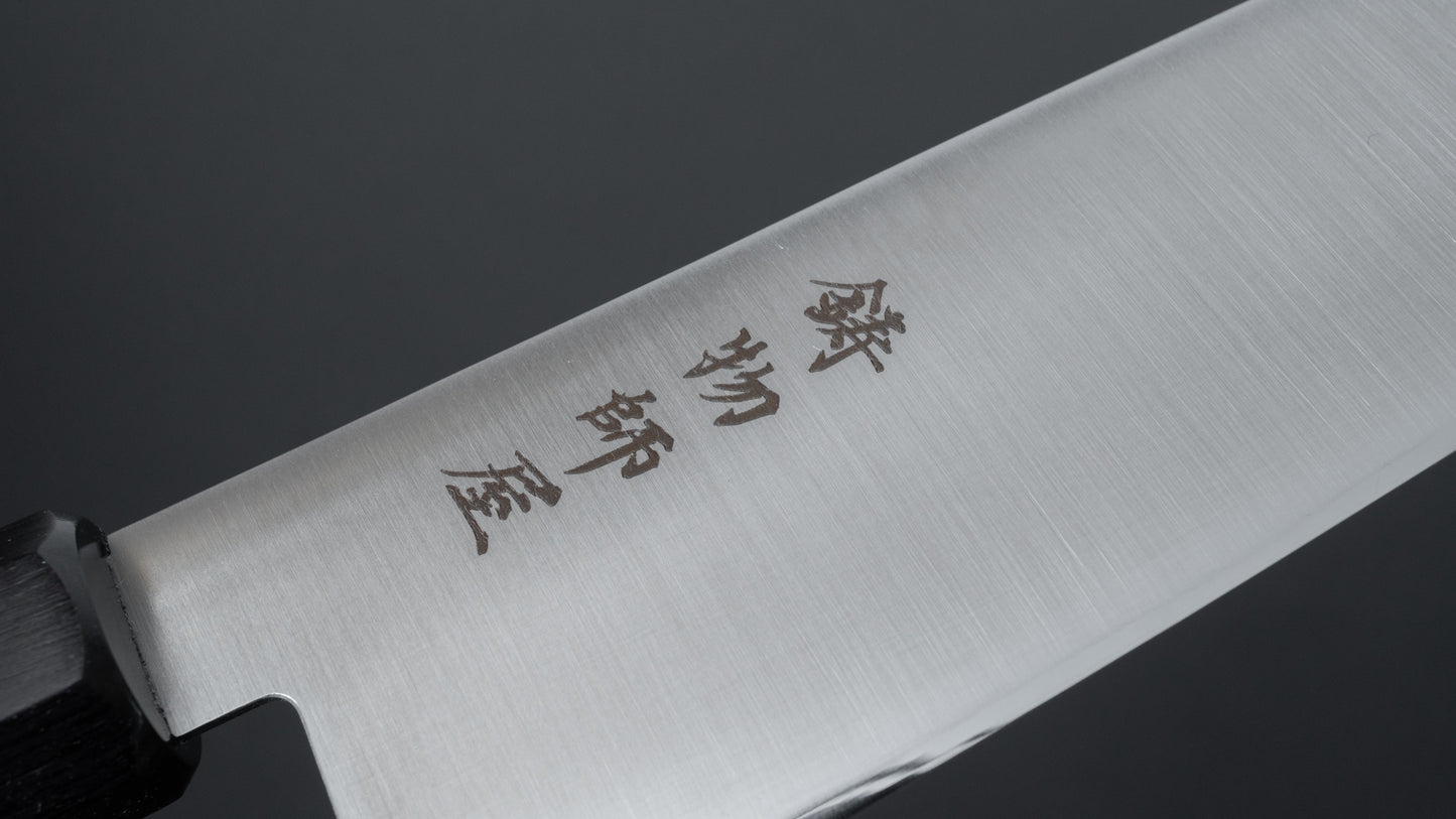 Hitohira Imojiya TH Stainless Santoku 180mm Pakka Handle (Wa) - HITOHIRA