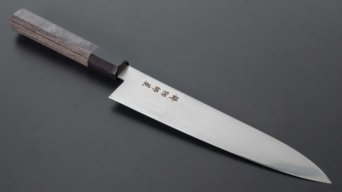 Hitohira Imojiya TH Stainless Gyuto 210mm Pakka Handle (Wa) - HITOHIRA