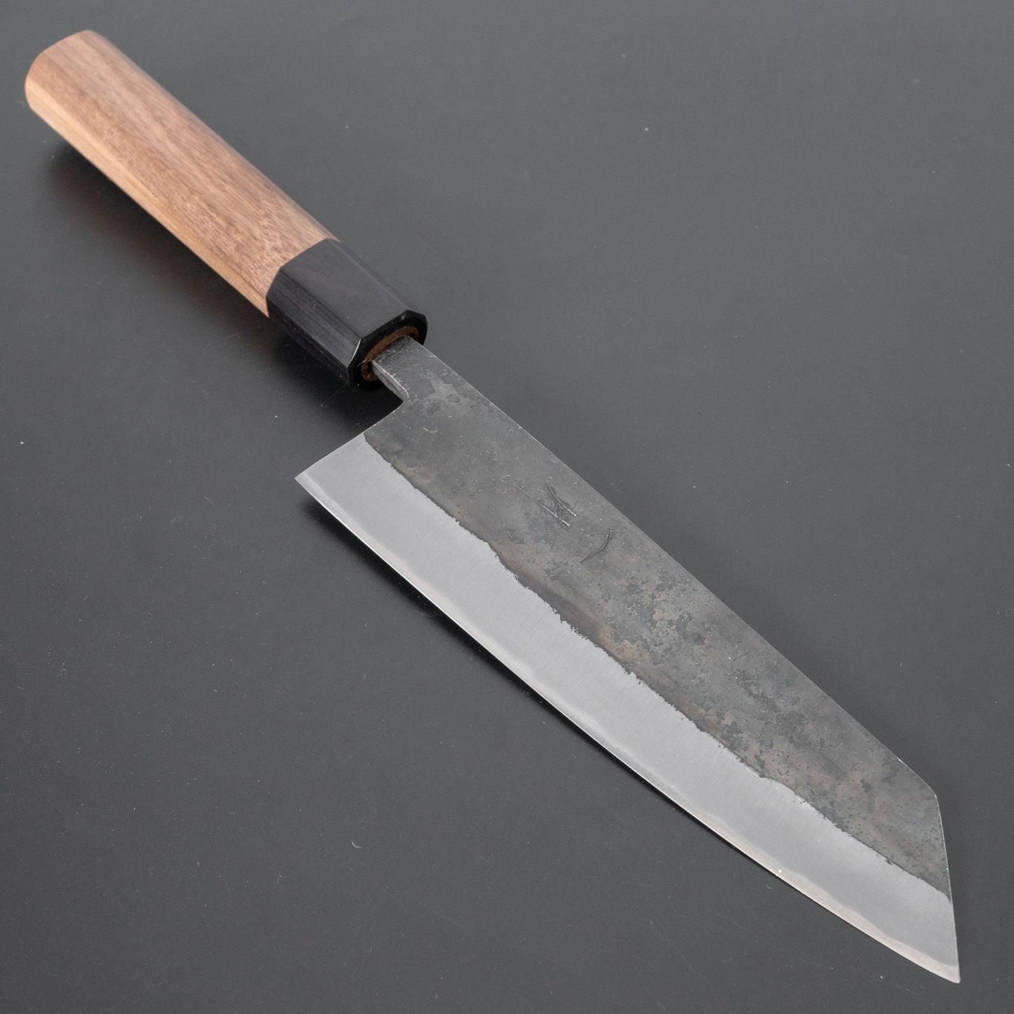 Hitohira Harima Forged Blue Super Stainless Clad Bunka Walnut Handle - HITOHIRA