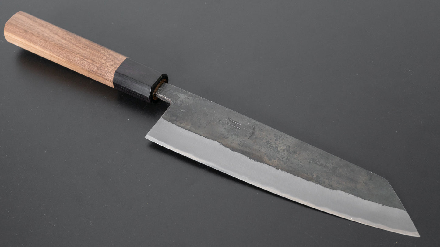 Hitohira Harima Forged Blue Super Stainless Clad Bunka Walnut Handle - HITOHIRA