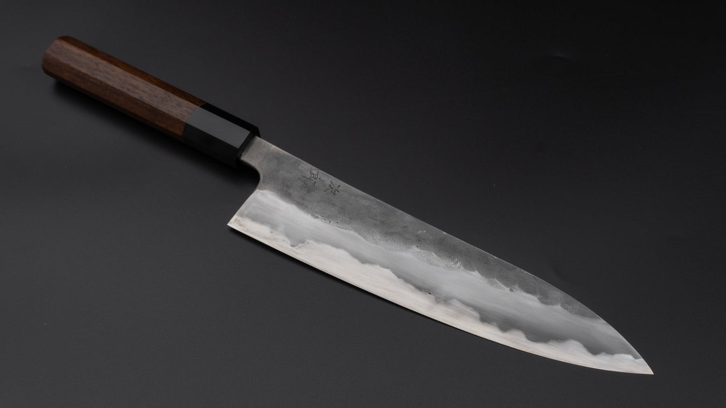 Jiro Tsuchime Custom Gyuto 240mm Tagayasan Handle | HITOHIRA