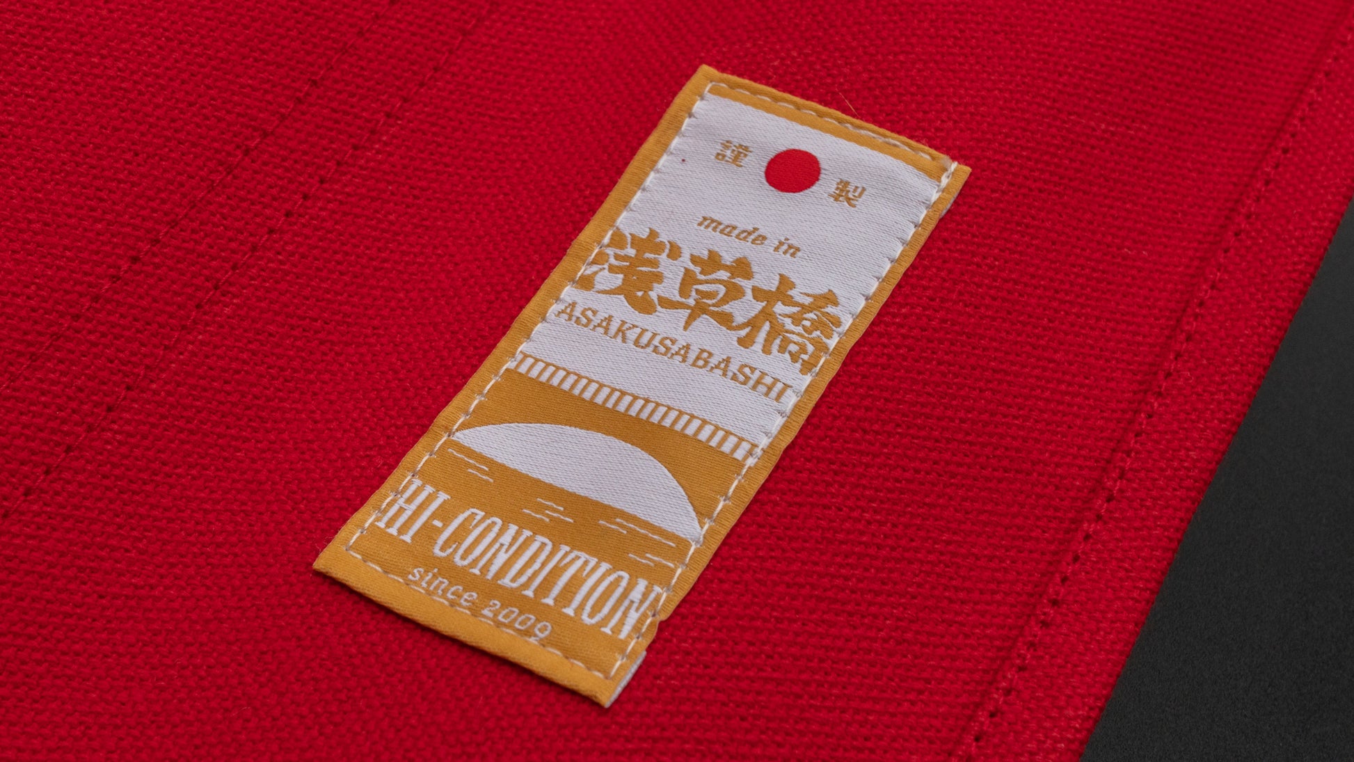 HI-CONDITION Hanpu Canvas 9 Pockets Knife Roll Red - HITOHIRA