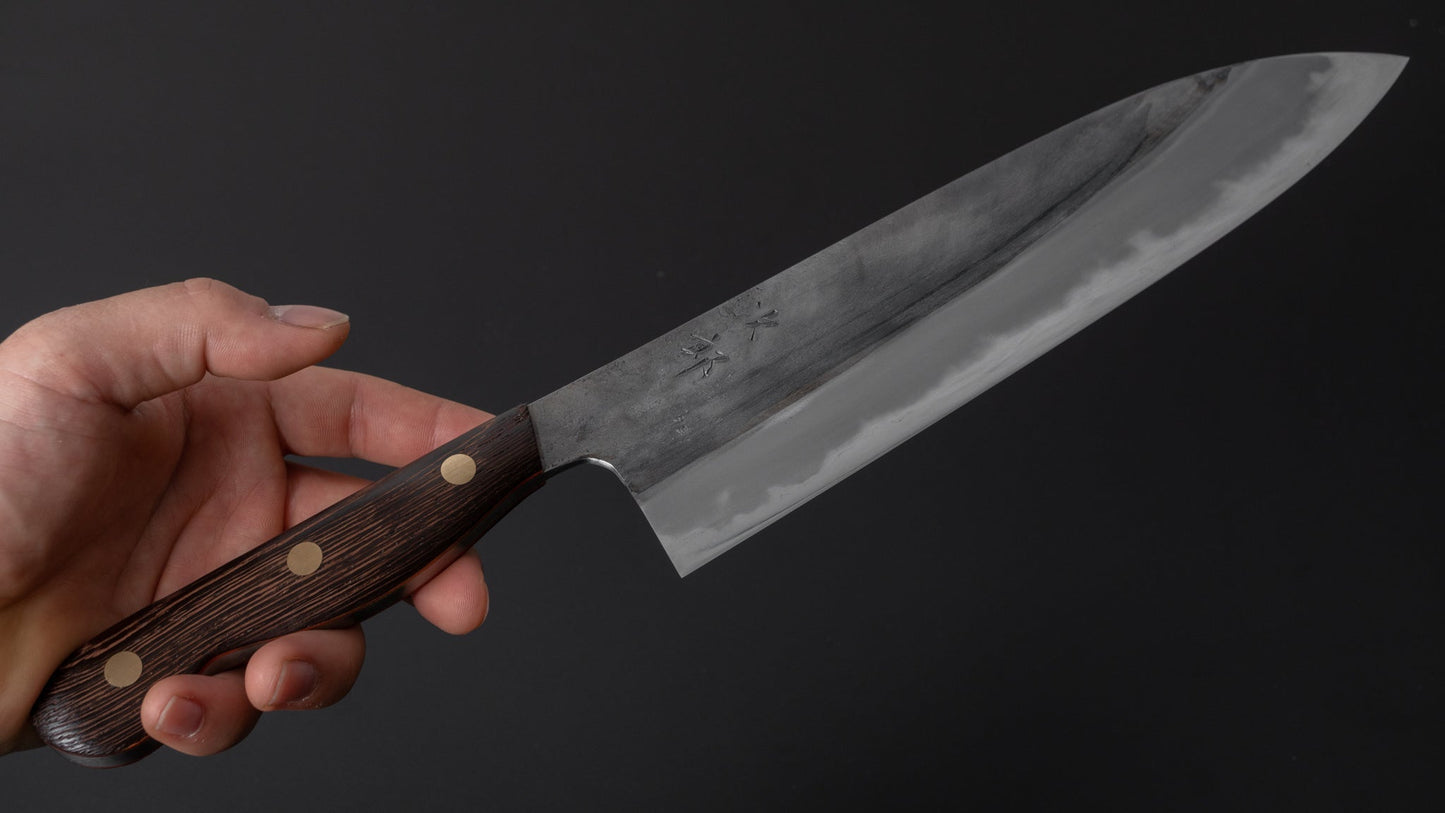 Jiro Tsuchime Yo Gyuto 240mm Tagayasan Handle (#309) - HITOHIRA