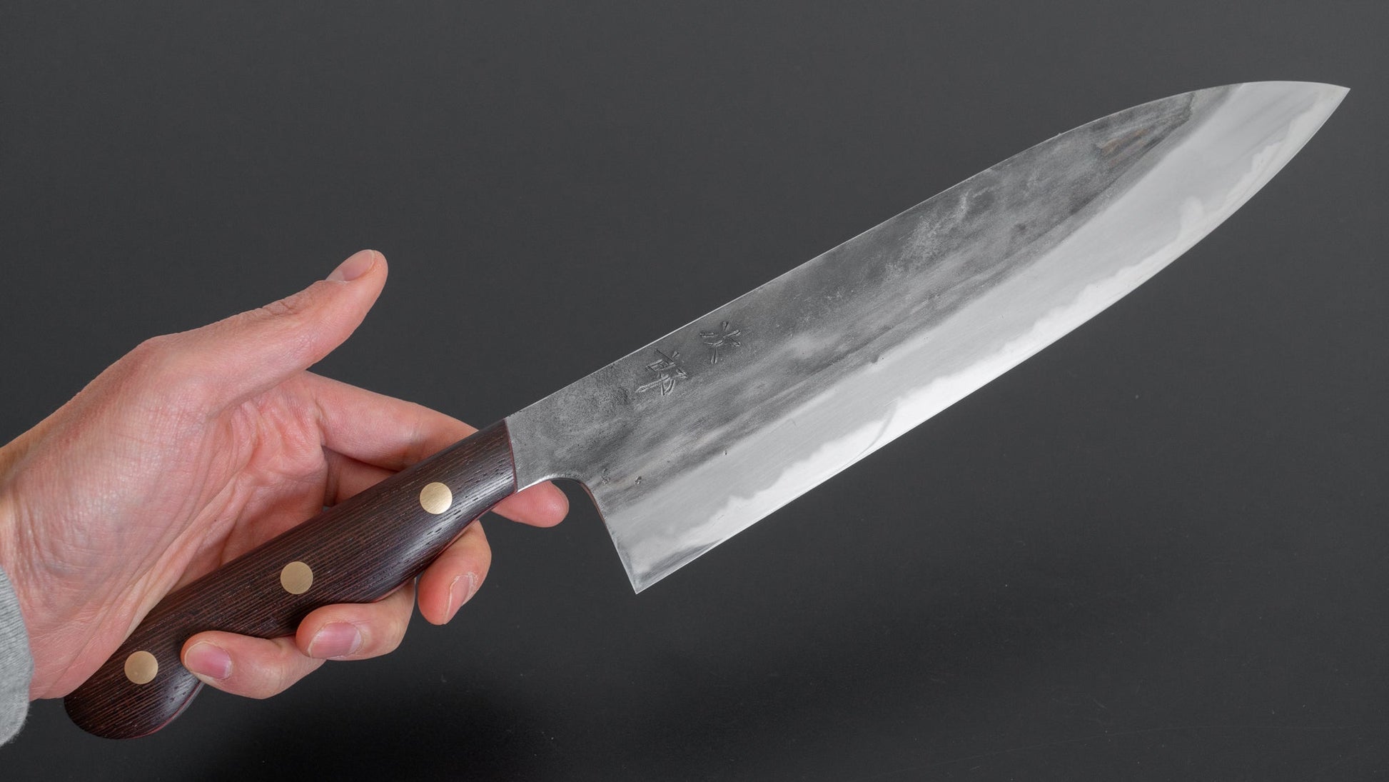 Jiro Tsuchime Yo Gyuto 240mm Tagayasan Handle (#193) - HITOHIRA