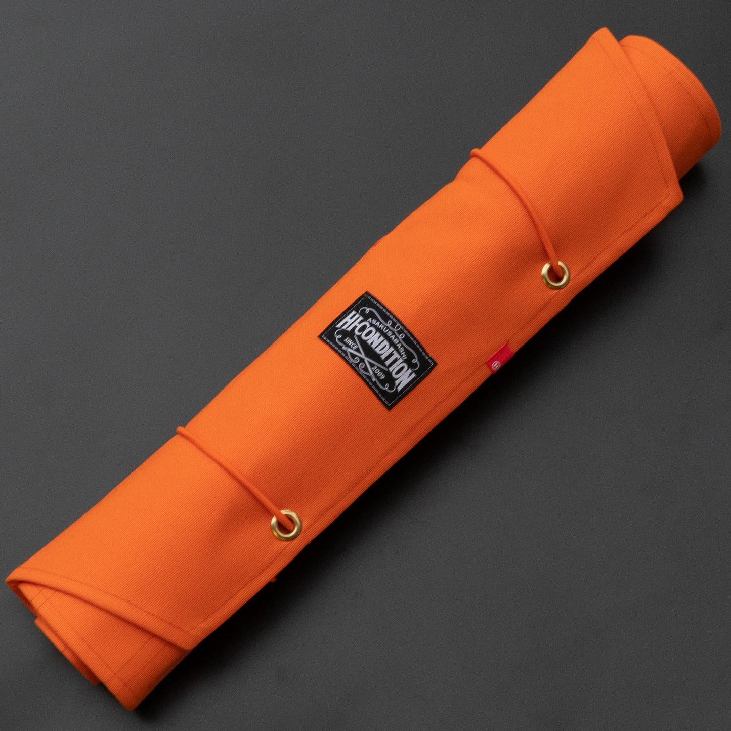 HI-CONDITION Hanpu Canvas 9 Pockets Knife Roll Orange - HITOHIRA