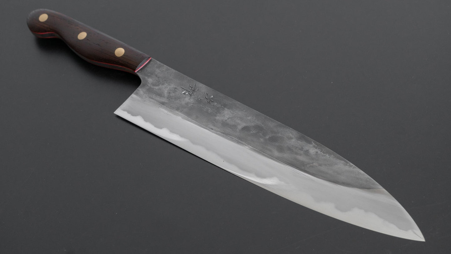 Jiro Tsuchime Yo Gyuto 240mm Tagayasan Handle (#194) - HITOHIRA