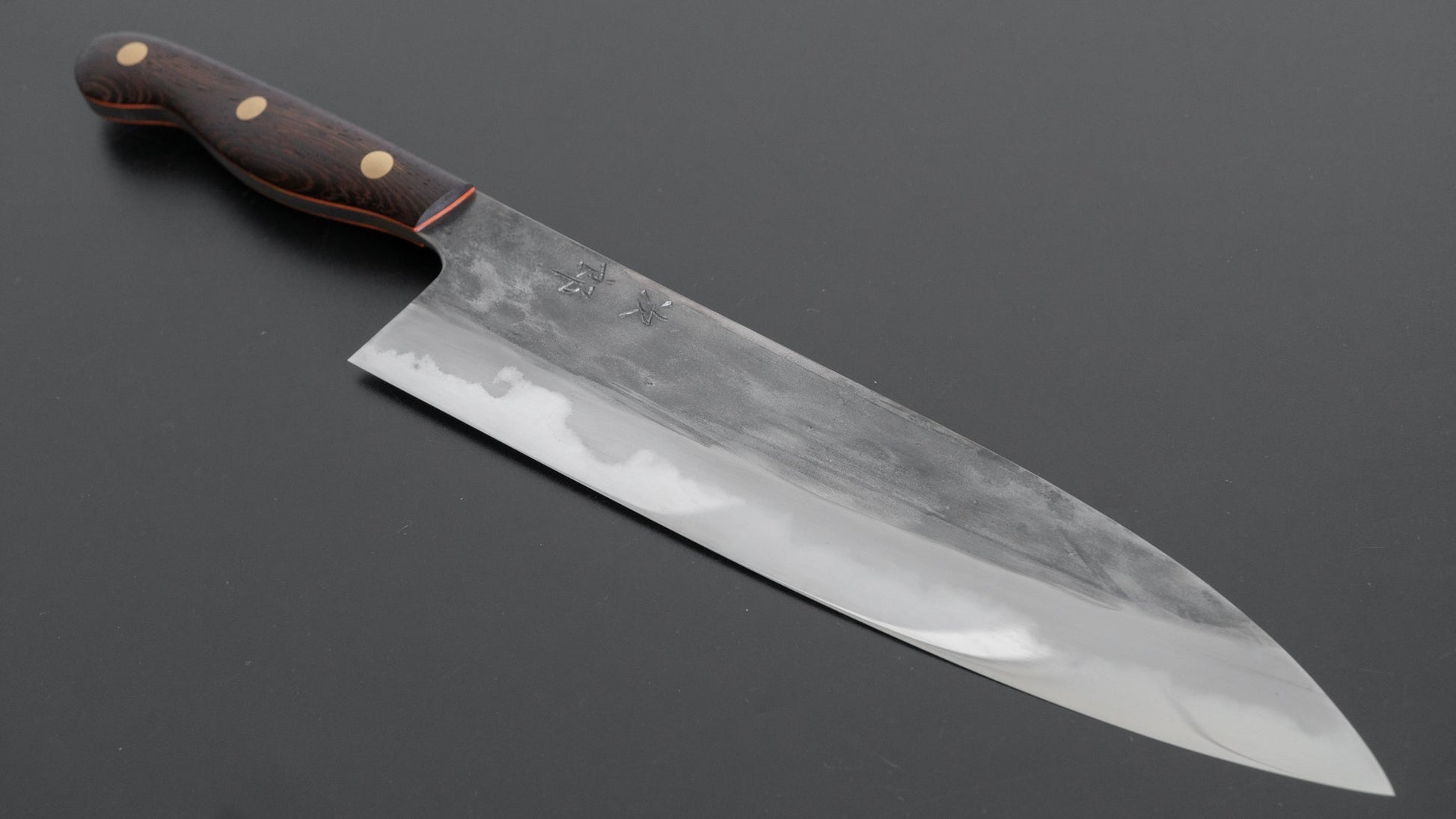 Jiro Tsuchime Yo Gyuto 240mm Tagayasan Handle (#195) - HITOHIRA