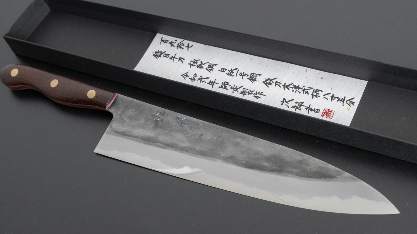 Jiro Tsuchime Yo Gyuto 255mm Tagayasan Handle (#197) - HITOHIRA