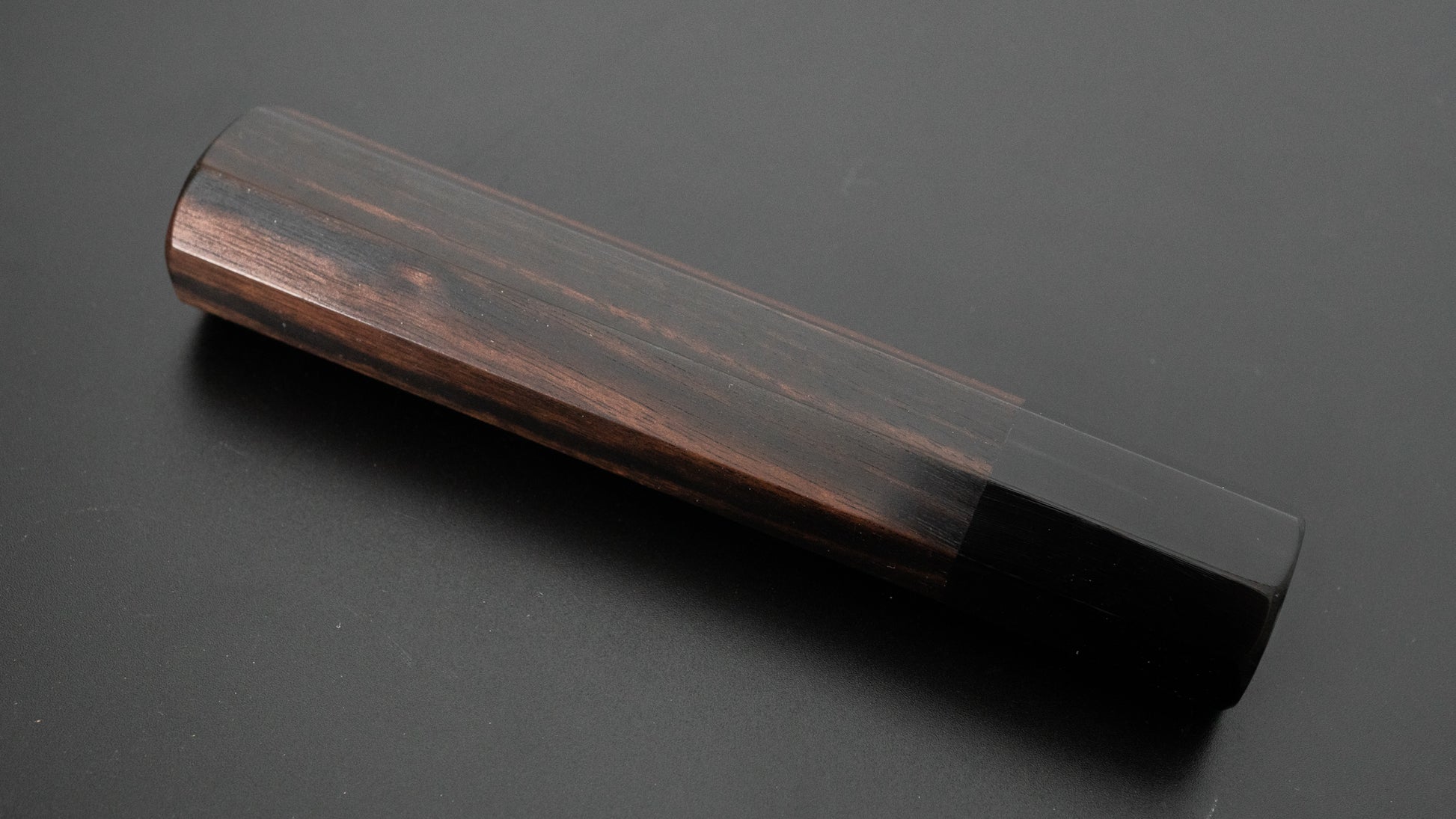 Taihei Makassar Ebony Octagonal Handle (Deba/ Mioroshi 135mm) - HITOHIRA