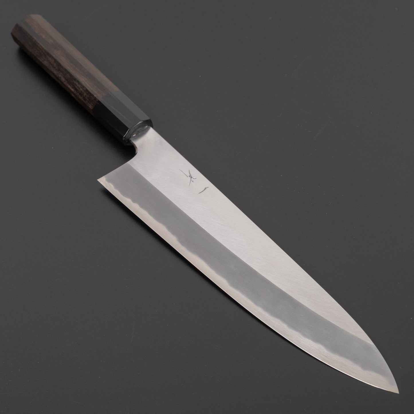 Hitohira Tanaka Kyuzo Blue #1 Migaki Gyuto 240mm Taihei Ebony Handle | HITOHIRA