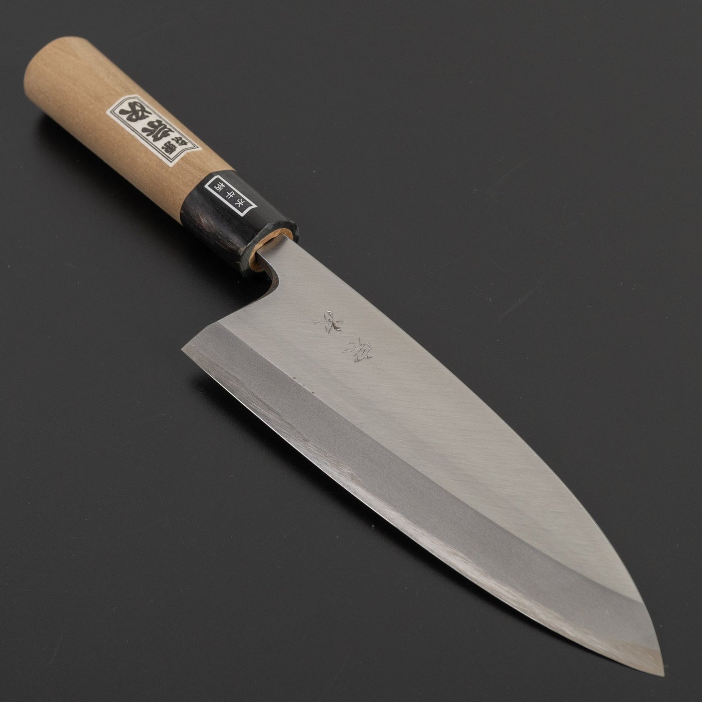 Morihei Munetsugu White #2 Deba 180mm Ho Wood Handle | HITOHIRA