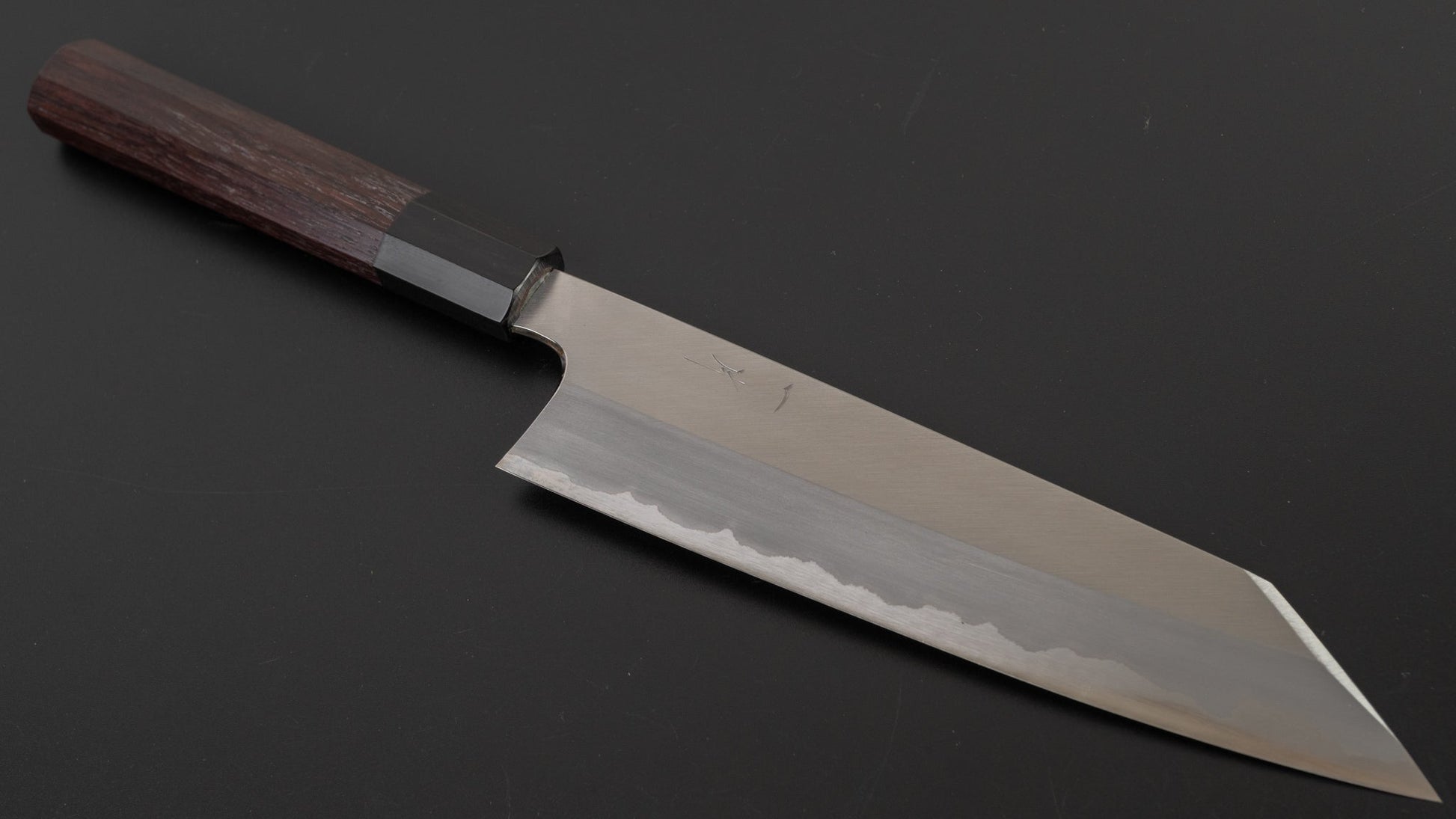 Hitohira Togashi White #1 Stainless Clad Kiritsuke Gyuto 210mm Taihei Rosewood Handle (Saya) | HITOHIRA