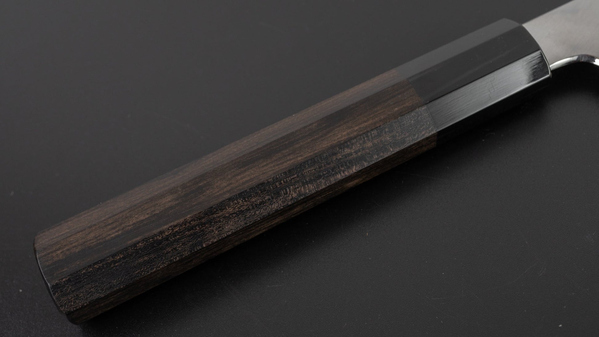 Hitohira Tanaka Kyuzo Blue #1 Migaki Gyuto 240mm Taihei Ebony Handle | HITOHIRA