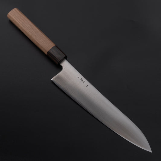 Hitohira Futana S3 Migaki Gyuto 210mm Cherry Wood Handle | HITOHIRA