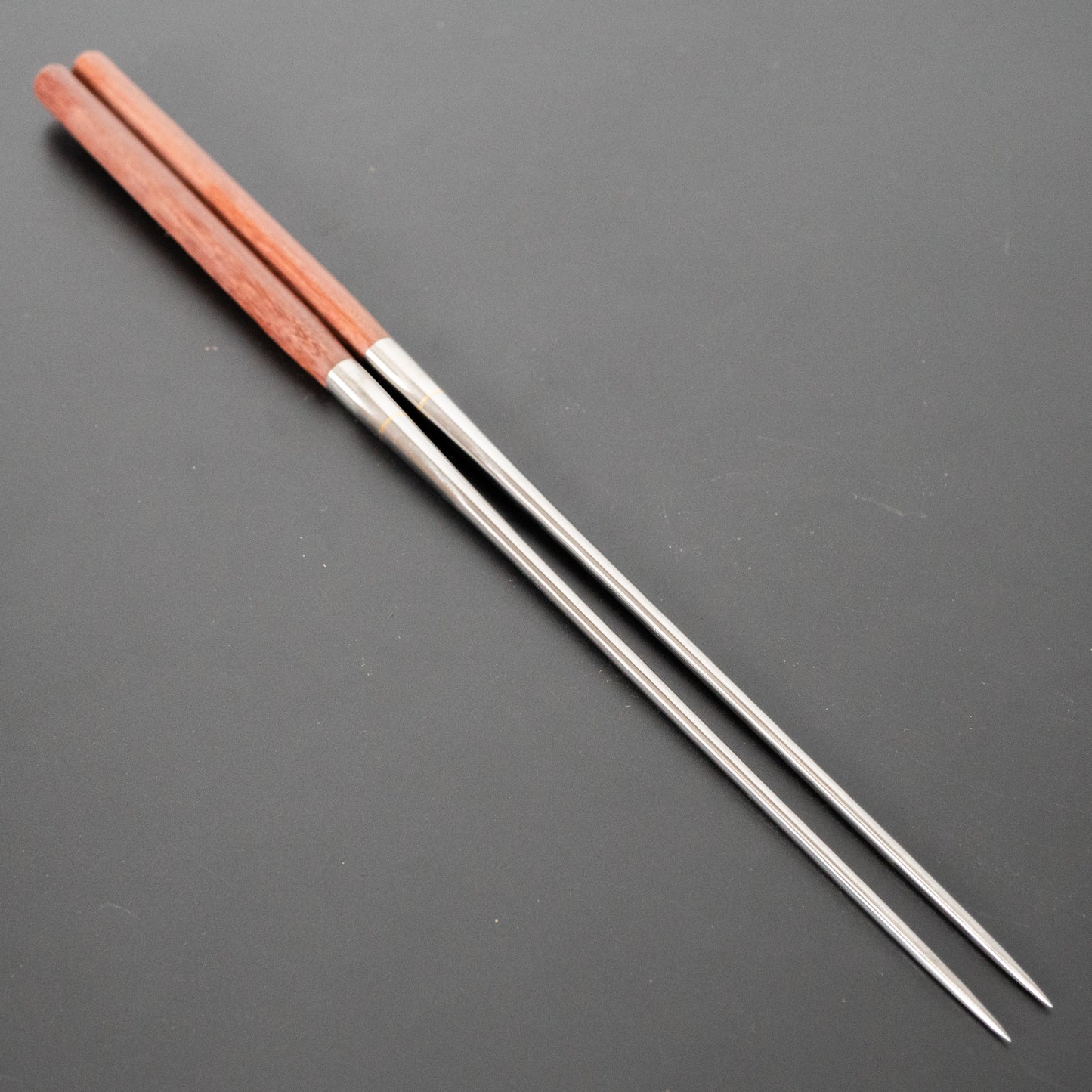 Hitohira Purple Wood Moribashi Chopstick 180mm Rounded - HITOHIRA