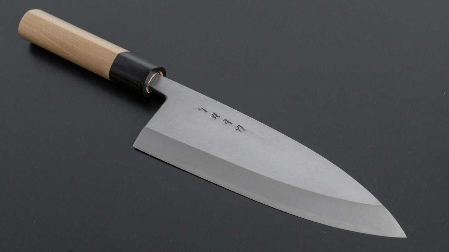 Hitohira TD White #2 Deba 165mm Ho Wood Handle - HITOHIRA