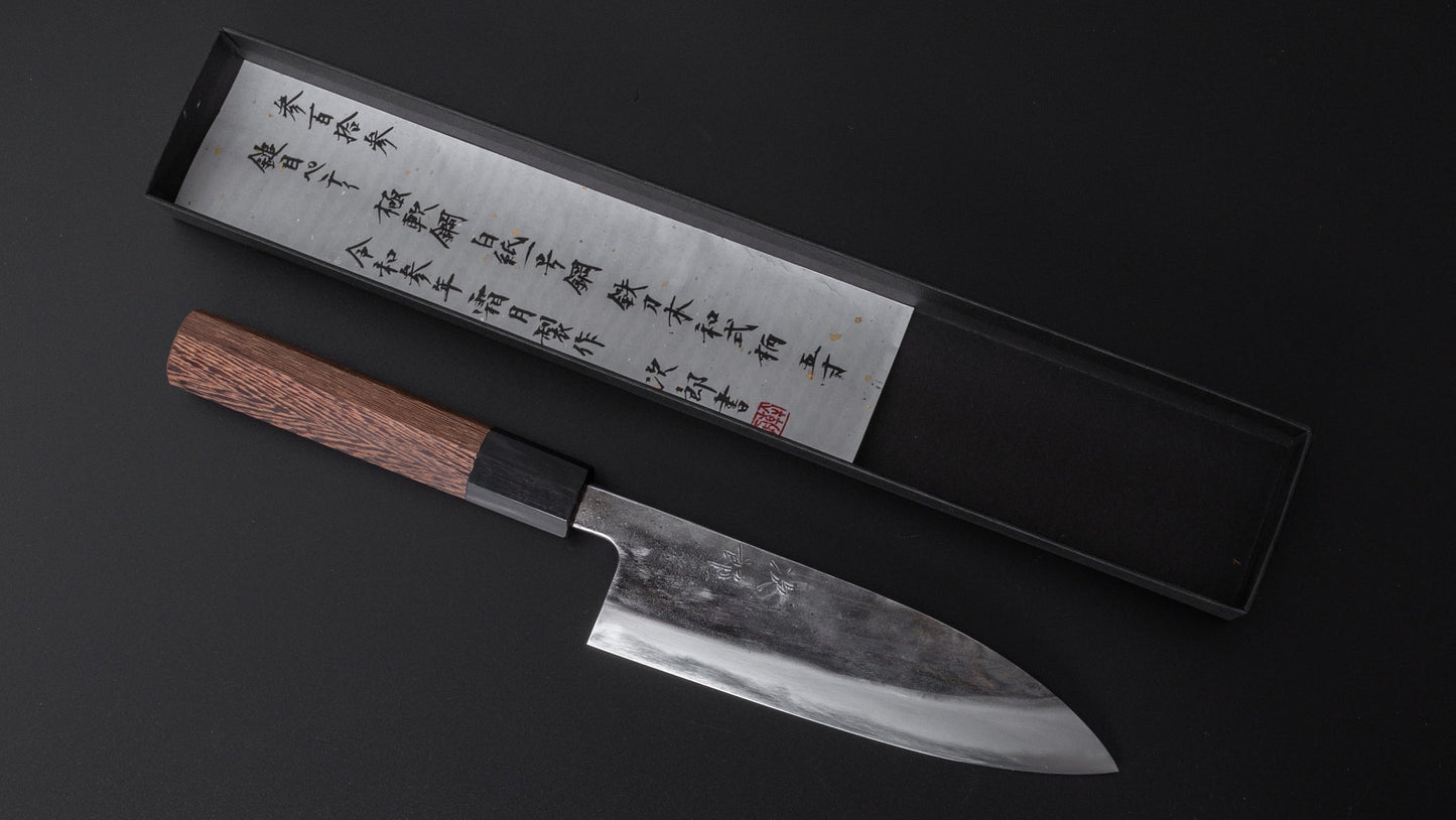 Jiro Tsuchime Wa Petty 150mm Taihei Tagayasan Handle (#313) - HITOHIRA