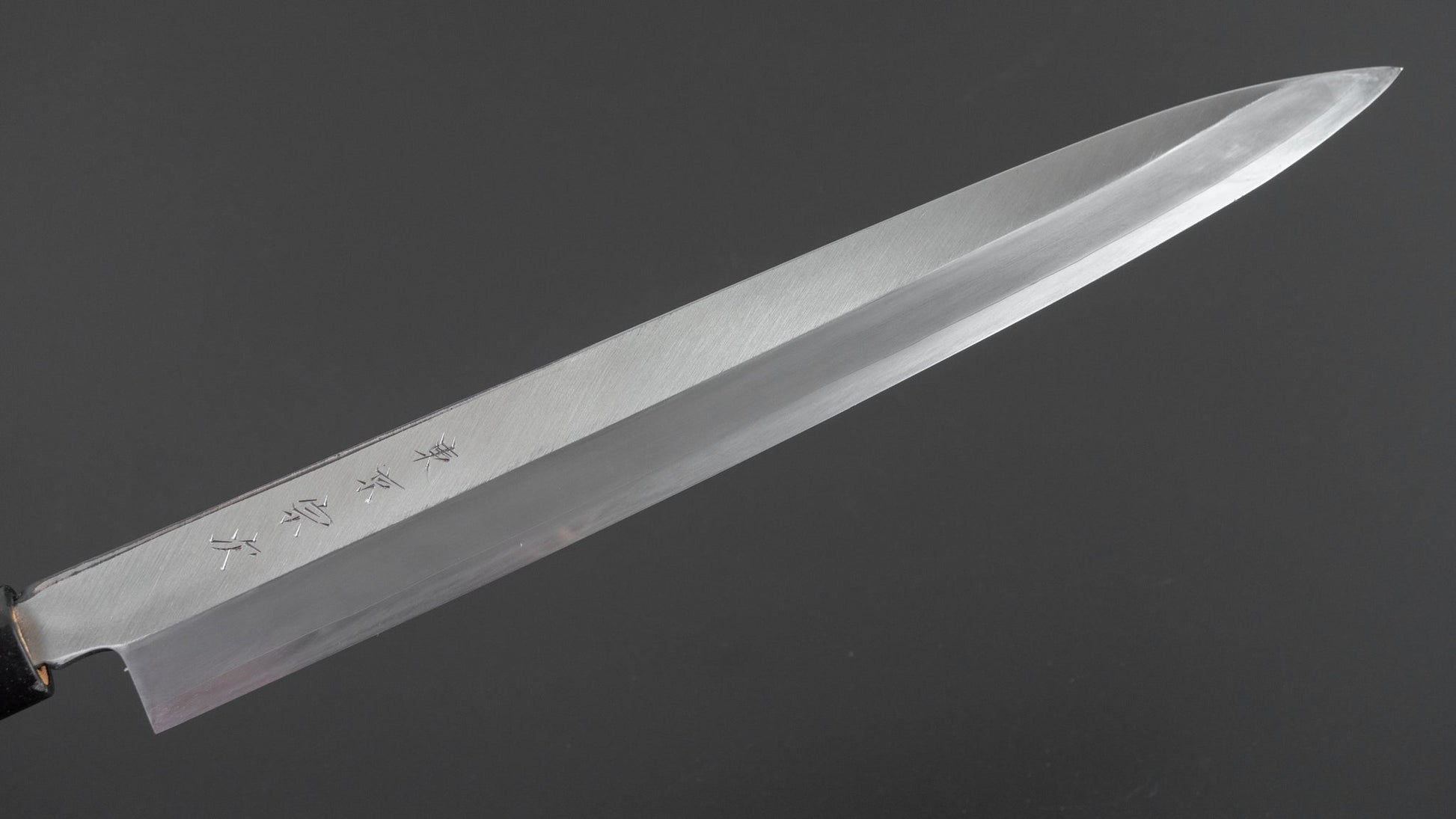 Morihei Munetsugu Stainless Yanagiba 300mm Poplar Handle (Fine Finish) | HITOHIRA