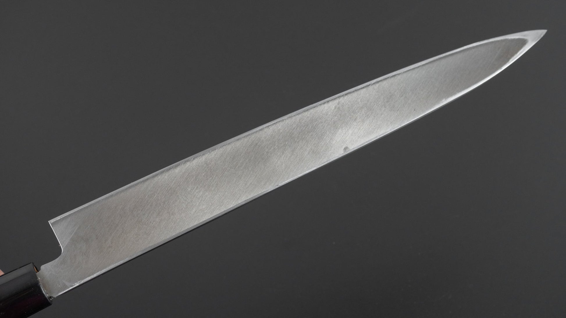 Morihei Munetsugu Stainless Yanagiba 300mm Poplar Handle (Fine Finish) | HITOHIRA