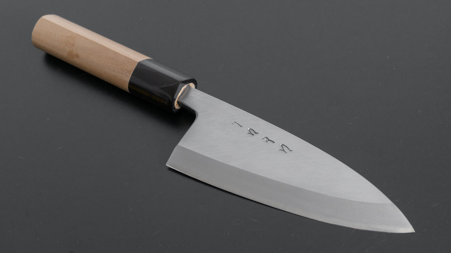 Hitohira TD White #2 Deba 120mm Ho Wood Handle - HITOHIRA