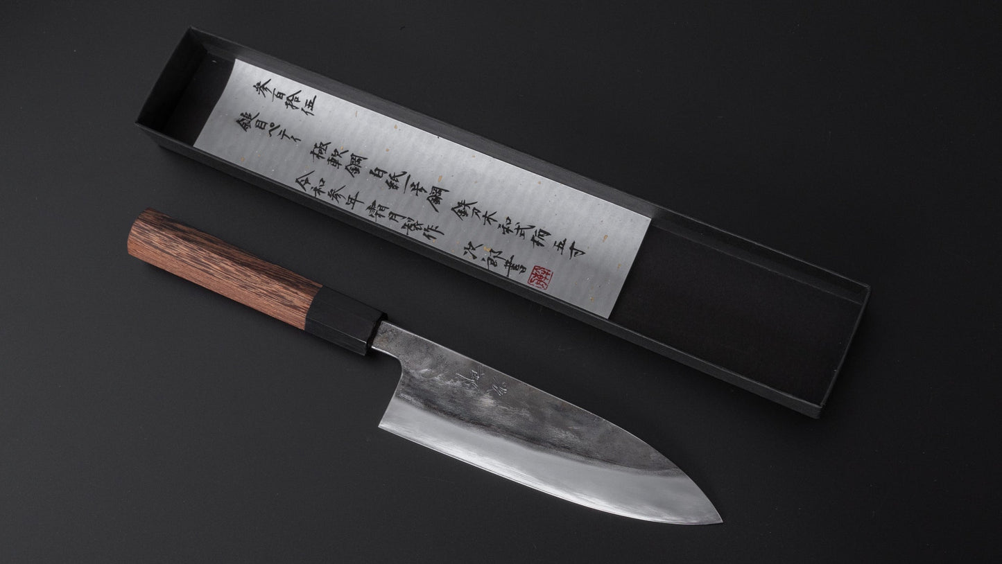 Jiro Tsuchime Wa Petty 150mm Taihei Tagayasan Handle (#315) - HITOHIRA